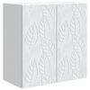 vidaXL Dulap montat pe perete Alb 59 x 31 x 60 cm Lemn prelucrat