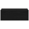 vidaXL Noptiere plutitoare 2 buc. stejar negru 40x32x15 cm lemn stratificat