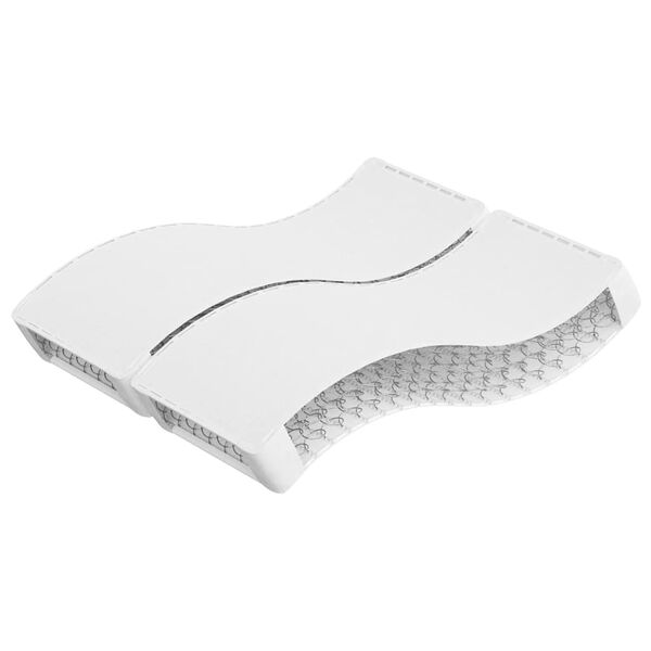 vidaXL Saltea cu arcuri bonnell, fermitate medie, 140x190 cm