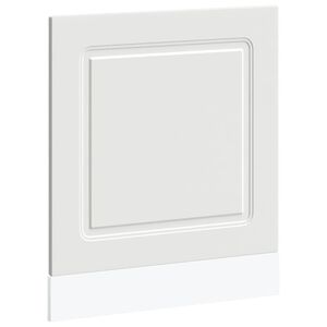vidaXL Panou pentru mașină de spălat vase Kalmar alb 60x1,5x57 cm lemn de prelucrare