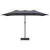 vidaXL Parasol de Grădină Antracit 385 x 209 x 244 cm
