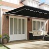 vidaXL Cortina Retractabilă Negru 600 &times; 300 cm Țesătură și Aluminiu