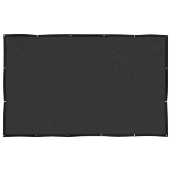 vidaXL Plasă de remorcă, negru, 1,5 x 2,7 m, HDPE