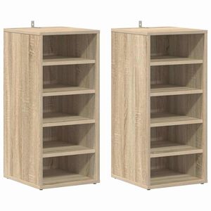 vidaXL Sisteme de &icirc;ncălțăminte 31,5 x 35 x 70 cm Stejar Sonoma