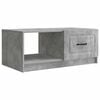 vidaXL Masă de cafea Gri Beton 90 x 50 x 37 cm Lemn prelucrat