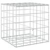 vidaXL Gabion cu fir de 5 mm și plasă de 10x10 cm 50x50x50 cm