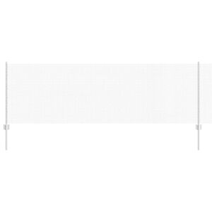 vidaXL Gard cu St&acirc;lp Argintiu 0,8 x 10 m Oțel