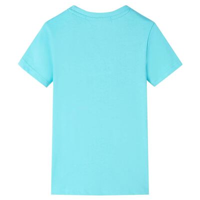 Tricou pentru copii, albastru verzui, 92