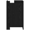 vidaXL Bufet Stejar Negru 45 x 35 x 75 cm