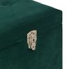 vidaXL Taburete de depozitare, 3 buc., verde, catifea