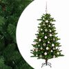 vidaXL Brad de Crăciun artificial cu globuri 120 cm 150 LED-uri