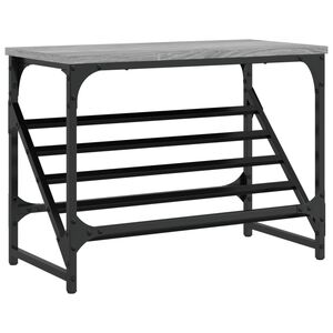 vidaXL Pantofar, gri sonoma, 60x30x45 cm, lemn prelucrat