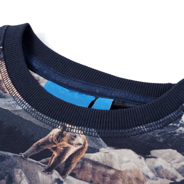 Hanorac pentru copii, bleumarin, 92