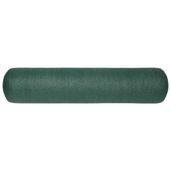 vidaXL Plasă protecție intimitate, 1,8x50 m, verde, HDPE, 150 g/m²