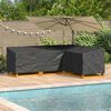 vidaXL Husă pentru mobilă Negru 260 x 210 x 80 cm Material Oxford 420D