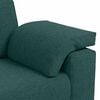 vidaXL Set de canapea 2 pcs Verde închis 219 x 77 x 82 cm țesătură
