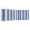 vidaXL Cortina Retractabilă Albastru și Alb 400 x 200 cm
