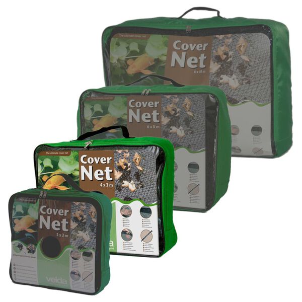 Velda Plasă de acoperire pentru iazuri, 4 x 3 m