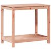 vidaXL Masă de plantare cu raft, 82,5x50x75 cm, lemn masiv douglas