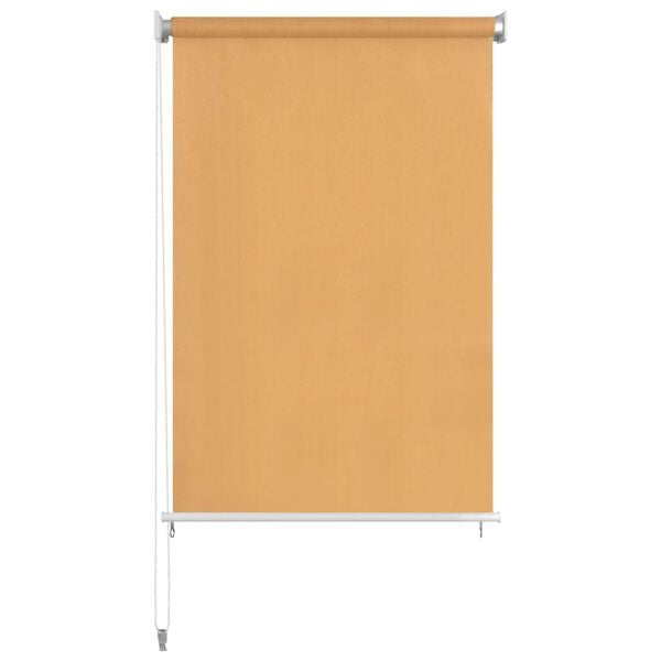 vidaXL Jaluzea rulou de exterior, bej,80x140 cm