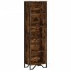 vidaXL Bibliotecă, stejar fumuriu, 50x31x169 cm, lemn prelucrat