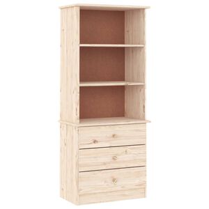 vidaXL Bibliotecă cu sertare &bdquo;ALTA&rdquo;, 60x35x142 cm, lemn masiv de pin