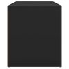 vidaXL Bancă de hol, negru, 80x40x45 cm, PAL