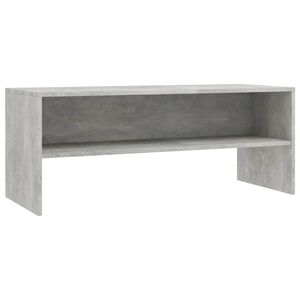 vidaXL Dulap TV, gri beton, 100x40x40 cm, lemn prelucrat