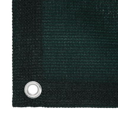 vidaXL Covor cort, verde închis, 200x200 cm