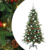 vidaXL Brad de Crăciun artificial cu ramuri articulare Verde 150 cm