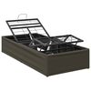 vidaXL Cadru Electric Ajustabil pentru Pat Gri 190 x 100 x 33,5 cm