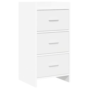 vidaXL Bufet Alb 40 x 36 x 80 cm Lemn prelucrat