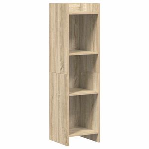 vidaXL Bibliotecă Stejar Sonoma 30 x 30 x 111 cm Lemn prelucrat