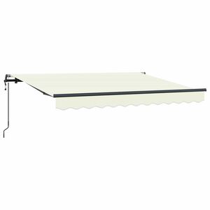 vidaXL Cortina Retractabilă Crem 250 x 200 cm țesătură