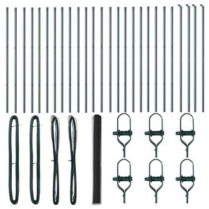 vidaXL St&acirc;lp de gard. Gri