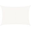 vidaXL P&acirc;nză parasolar, alb, 3x4,5 m, HDPE, 160 g/m&sup2;