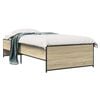 vidaXL Cadru de pat Stejar Sonoma 80 x 200 cm Lemn prelucrat