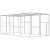 vidaXL Cușcă pentru pisici, 6x3x2,5 m, oțel galvanizat