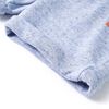 Pantaloni scurți pentru copii cu șnur, albastru melanj, 128