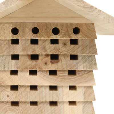 vidaXL Casă de albine, 22x20x20 cm, lemn masiv de brad