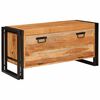 vidaXL Dulap pentru pantofi Maro 90 x 38 x 45 cm Lemn Solid de Acacia
