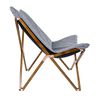 Bo-Camp Scaun de relaxare Bloomsbury, M, gri