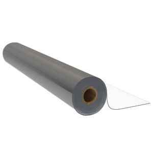 vidaXL Rolă folie protecție masă, transparent, 0,9x15 m, PVC, 1,6 mm
