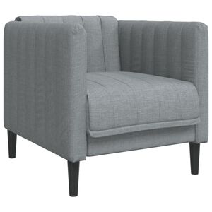 vidaXL Fotoliu, gri &icirc;nchis, material textil
