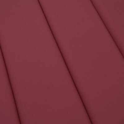 vidaXL Pernă de șezlong, roșu vin, 200x50x3 cm, textil oxford