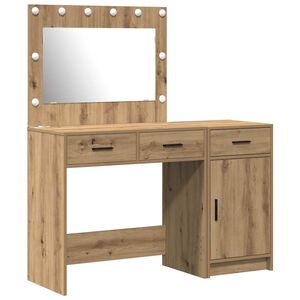 vidaXL Masă de Machiaj 2 buc. Maro 40 x 41 x 75 cm Lemn prelucrat