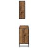 vidaXL Set de mobilier pentru baie 2 pcs Lemn Vechi Lemn compozit