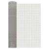 vidaXL Ecran din plasă 60 x 500 cm 6 Mesh Oțel Inoxidabil 201 Argintiu