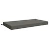 vidaXL Pernă pentru șezut SOEST 100% Polyester Gri 120 x 60 x 10 cm
