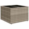 vidaXL Set de canapea cu pernă 10 pcs Gri deschis Poli Rattan
